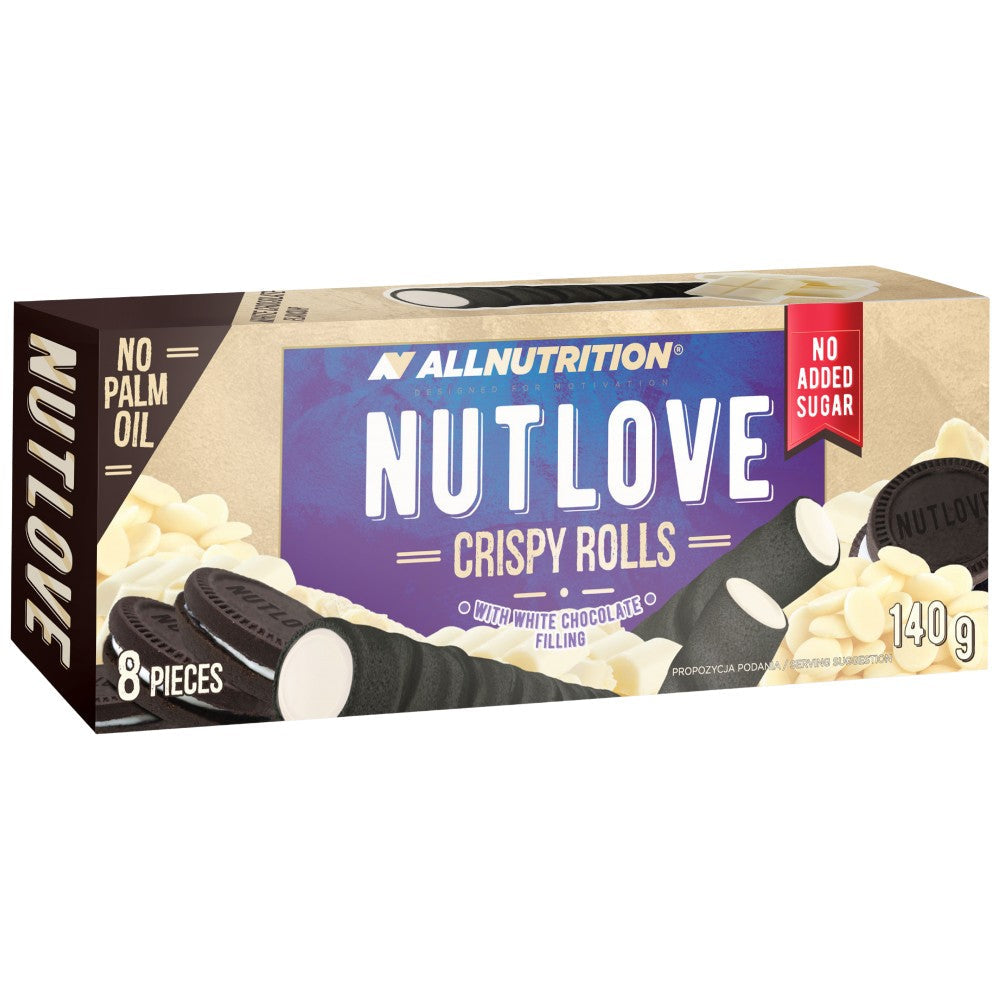NutLove Crispy Rolls - Sigarette - 140 grammi