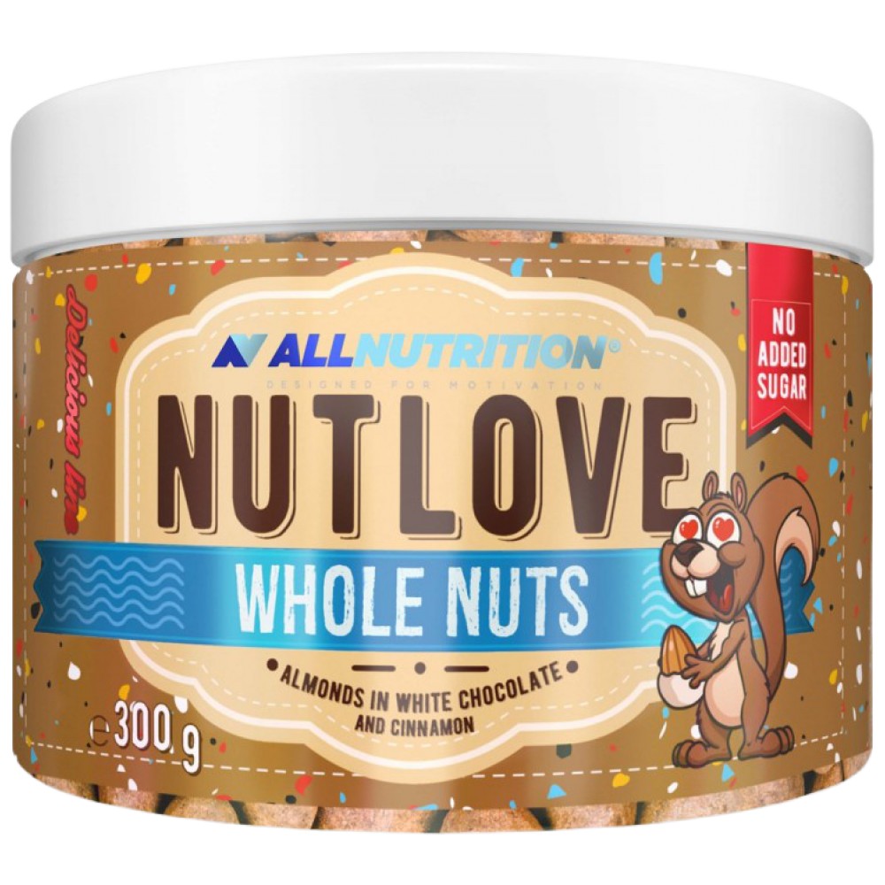 NutLove Mandorle Intere | Gusti Diversi - 300 grammi