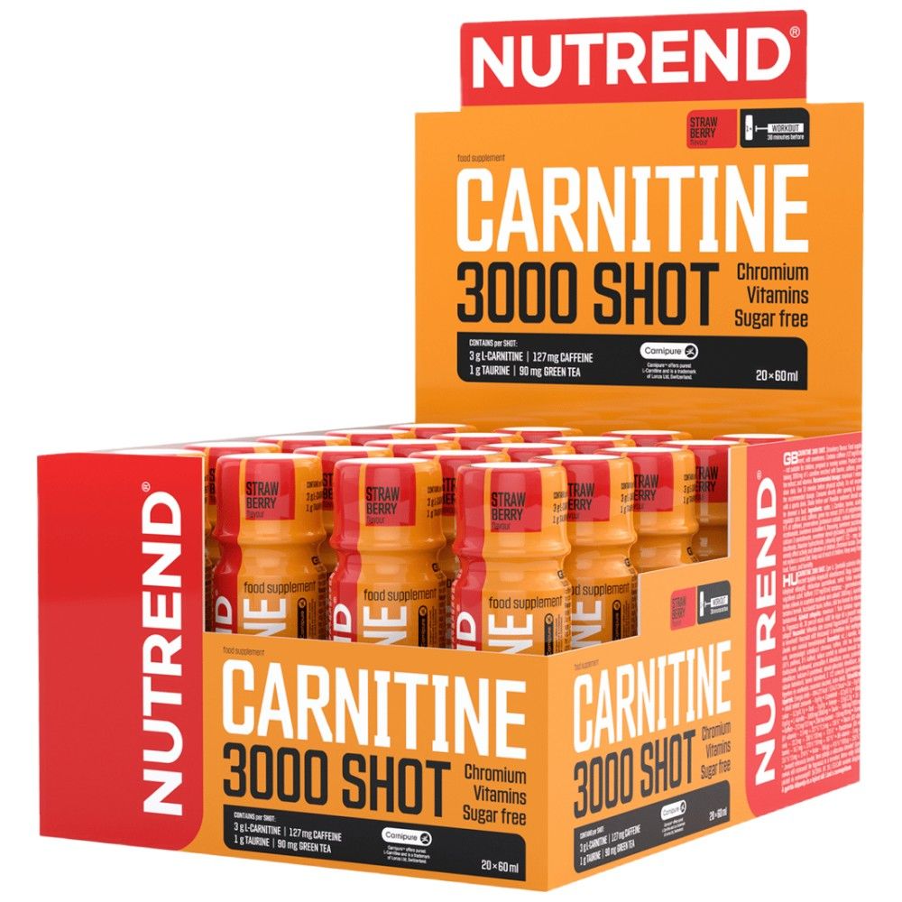 Carnitina 3000 colpi - 20 x 60 ml