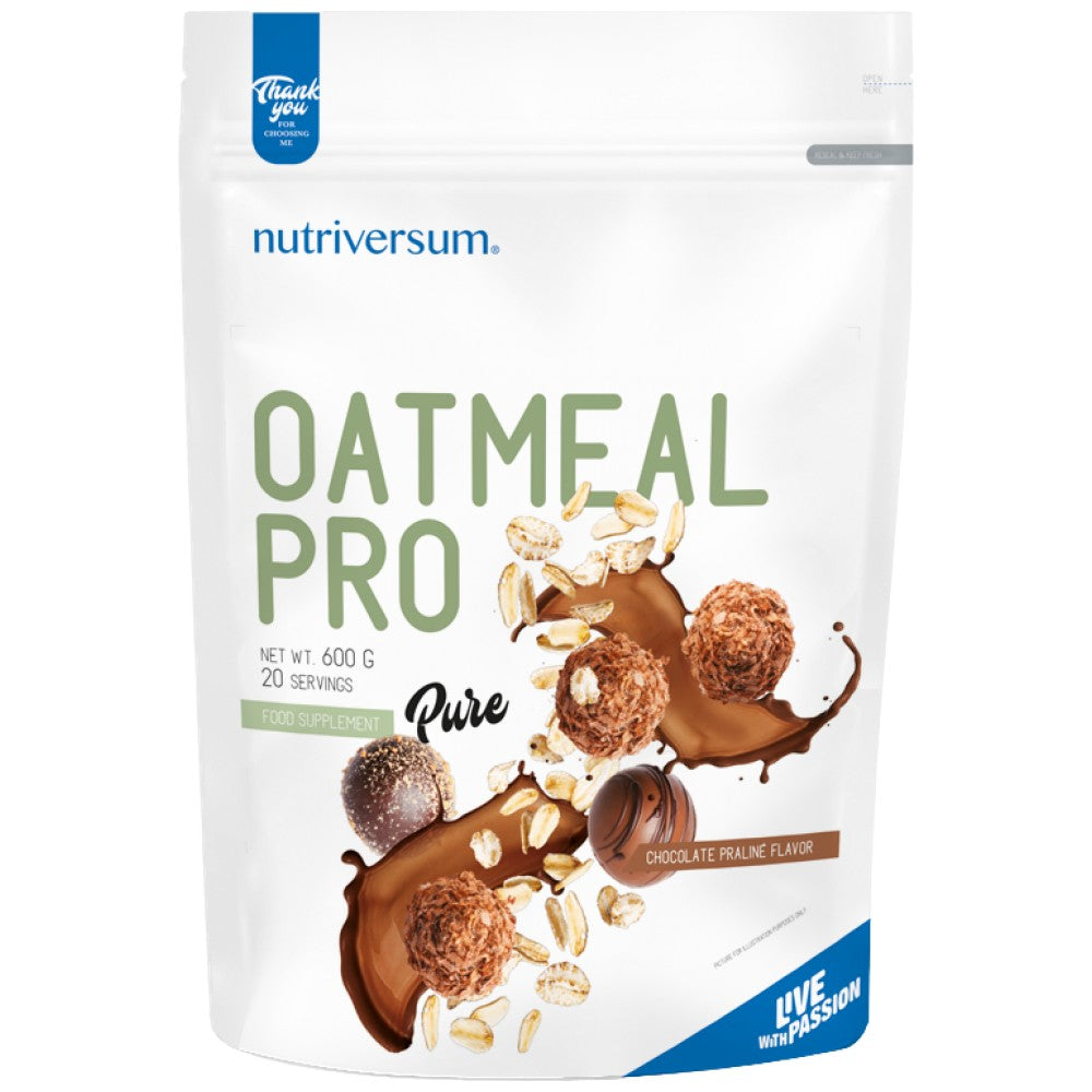 Farina d'avena Pro Pure 600 grammi