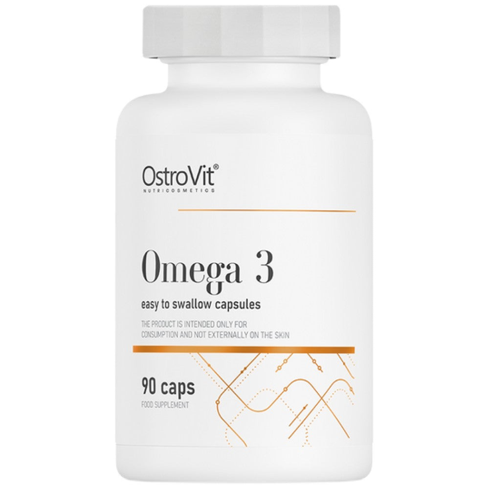 Omega 3 500mg| Facile da deglutire 90 capsule di gel