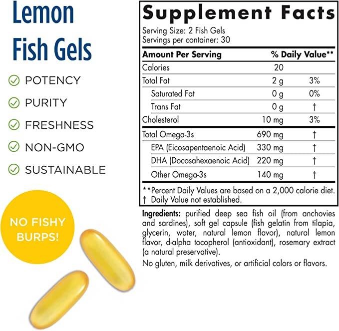 Omega-3 690 mg - 60 capsule molli