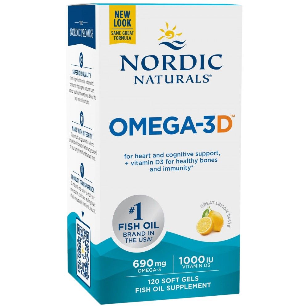 Omega-3D 690 mg - 120 capsule molli