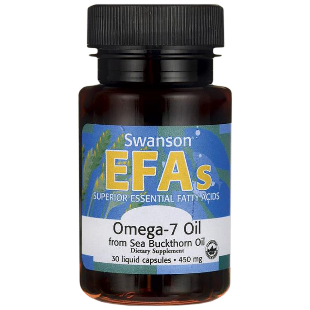 Olio Omega-7 dall'olio di olivello spinoso 30 capsule