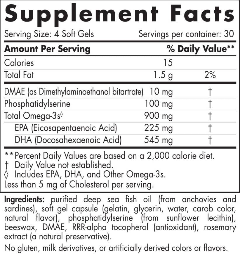 Omega Focus Junior - 120 capsule di gel