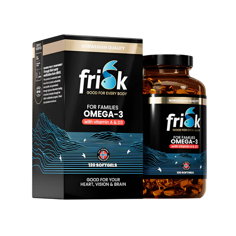 Originale – Omega-3 per tutta la famiglia – 120 capsule