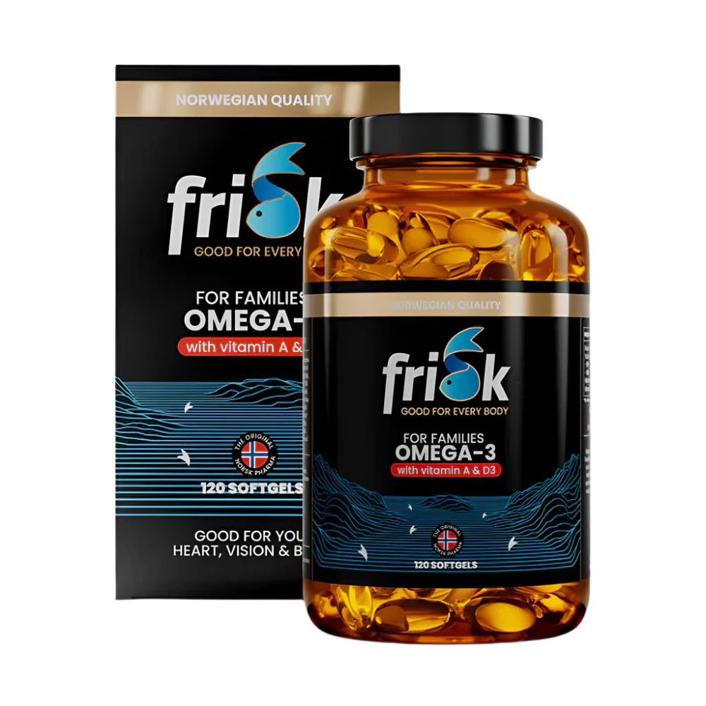 Originale – Omega-3 per tutta la famiglia – 120 capsule