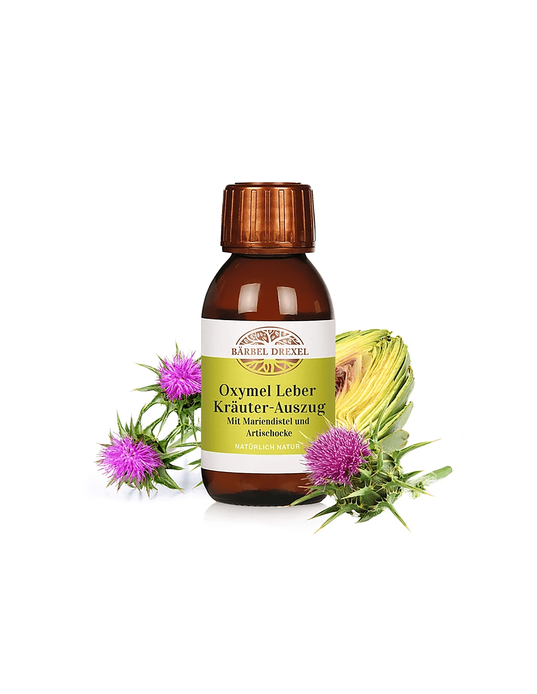 Formula liquida per fegato e cistifellea - Oxymel - con cardo mariano, carciofo e tarassaco, 100 ml