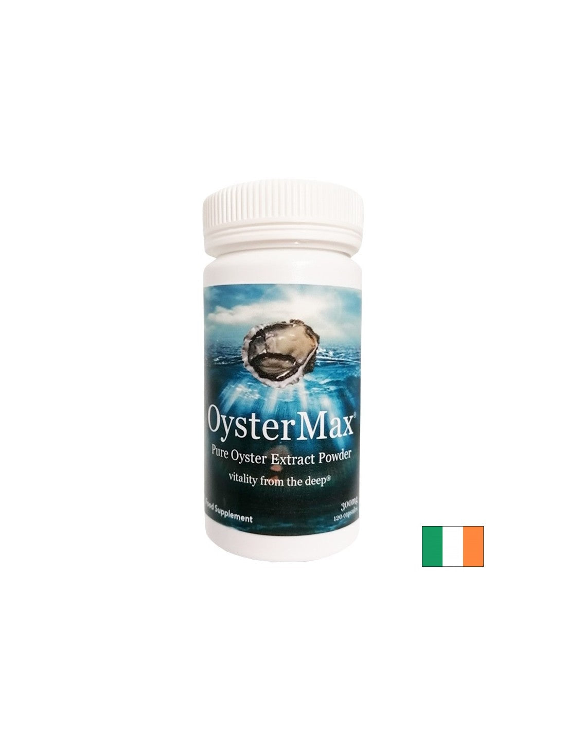 Estratto di ostrica in polvere OysterMax® - Immunità, energia e salute sessuale, 120 capsule