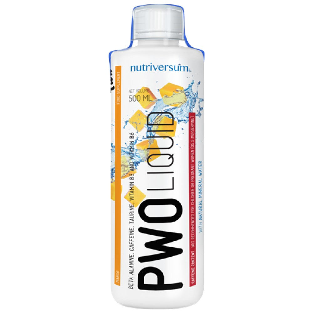 PWO Flusso liquido | Pre-allenamento liquido - 500 ml