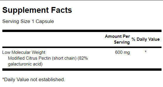 PectiPure Pectina di agrumi modificata 600 mg - 60 capsule
