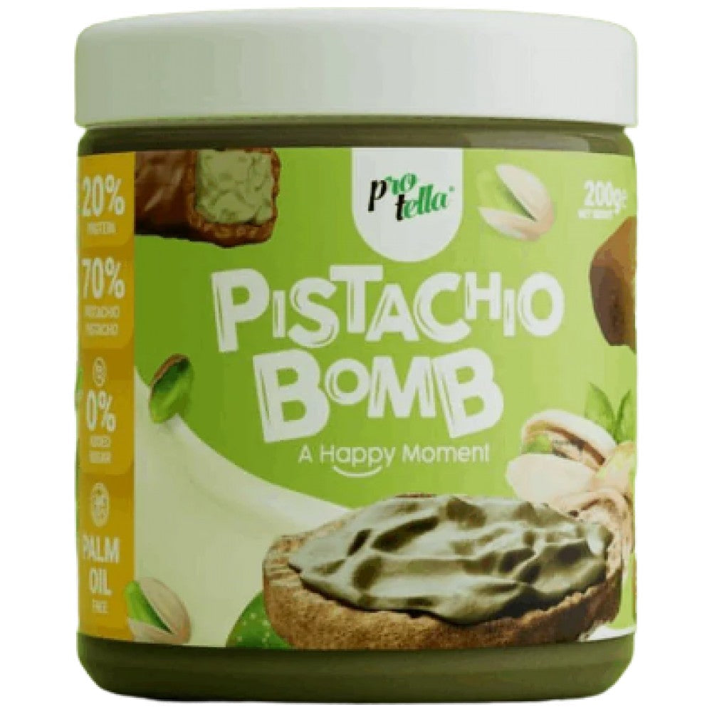 Bomba al pistacchio | 70% Pistacchi Tostati 200 grammi