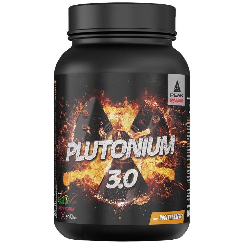 Plutonio 3.0 | Pre-allenamento tutto in uno - 1054 grammi + 63 capsule