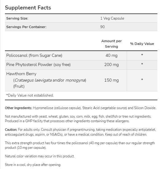 Polico<tc>san</tc>ol 40 mg | Extra Forte - 90 capsule
