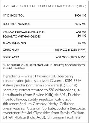 Polycynositol Balance 4000mg – Ormonale & Supporto alla fertilità 500 ml
