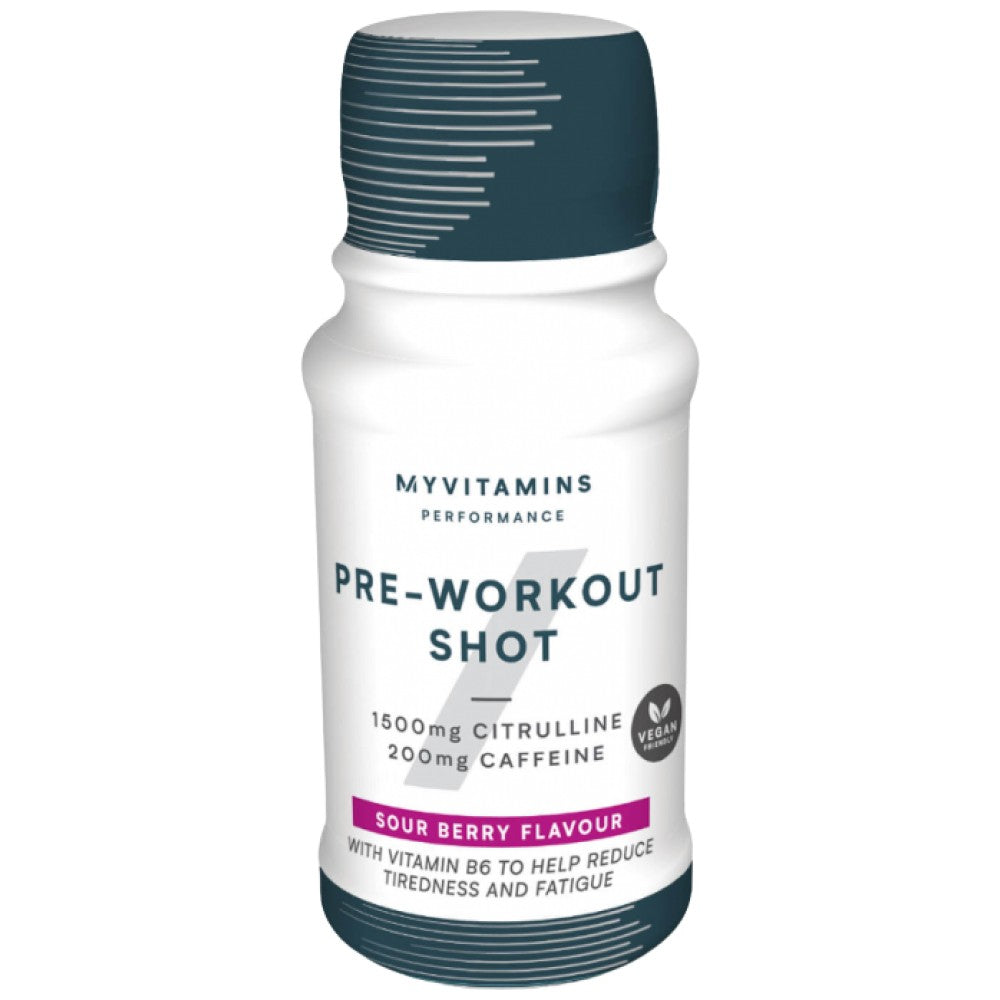 Shot pre-allenamento 60 ml