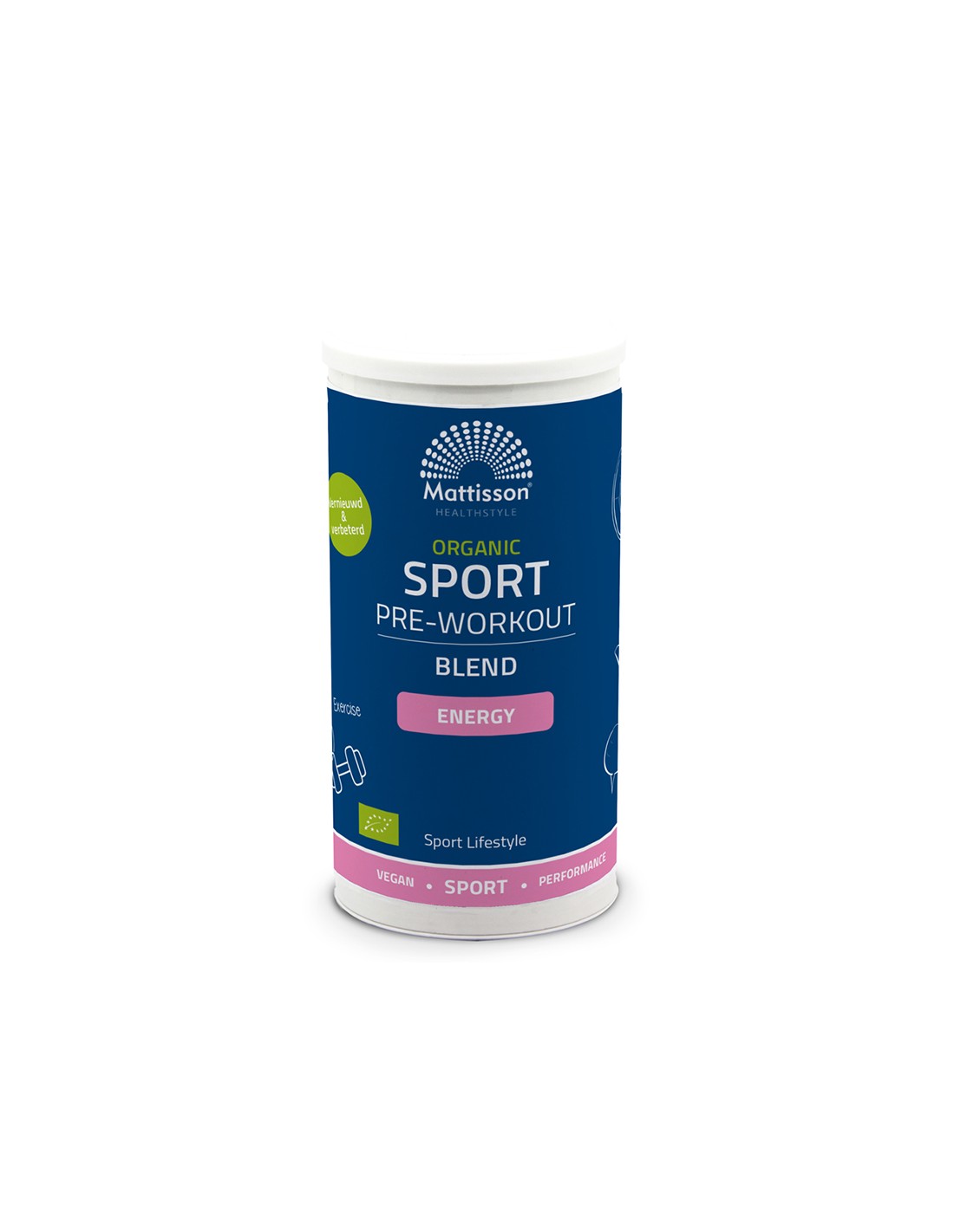 Mix di frullati - Pre-allenamento Energy BIO, 300 g, 30 dosi