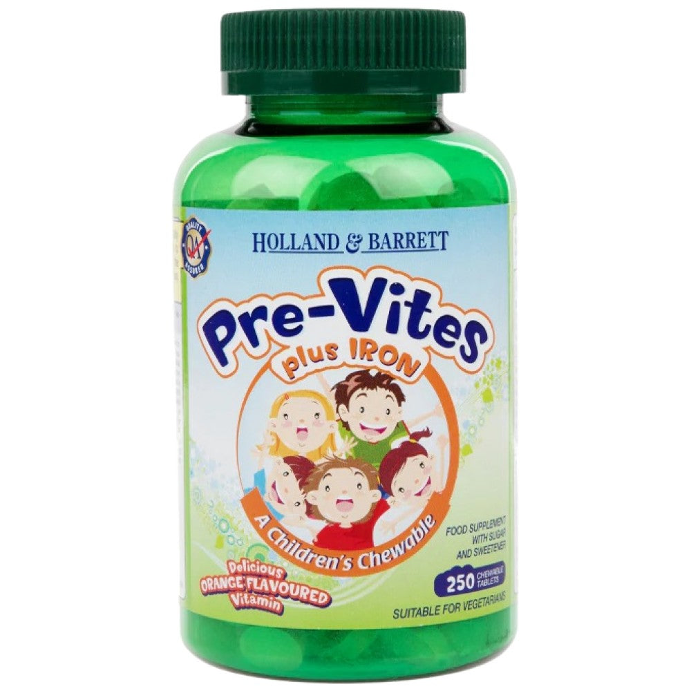 PreVites con Iron | Masticabile - 250 capsule di gel masticabili