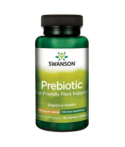 Prebiotico per il Supporto della Flora Amica 375 mg - 60 capsule