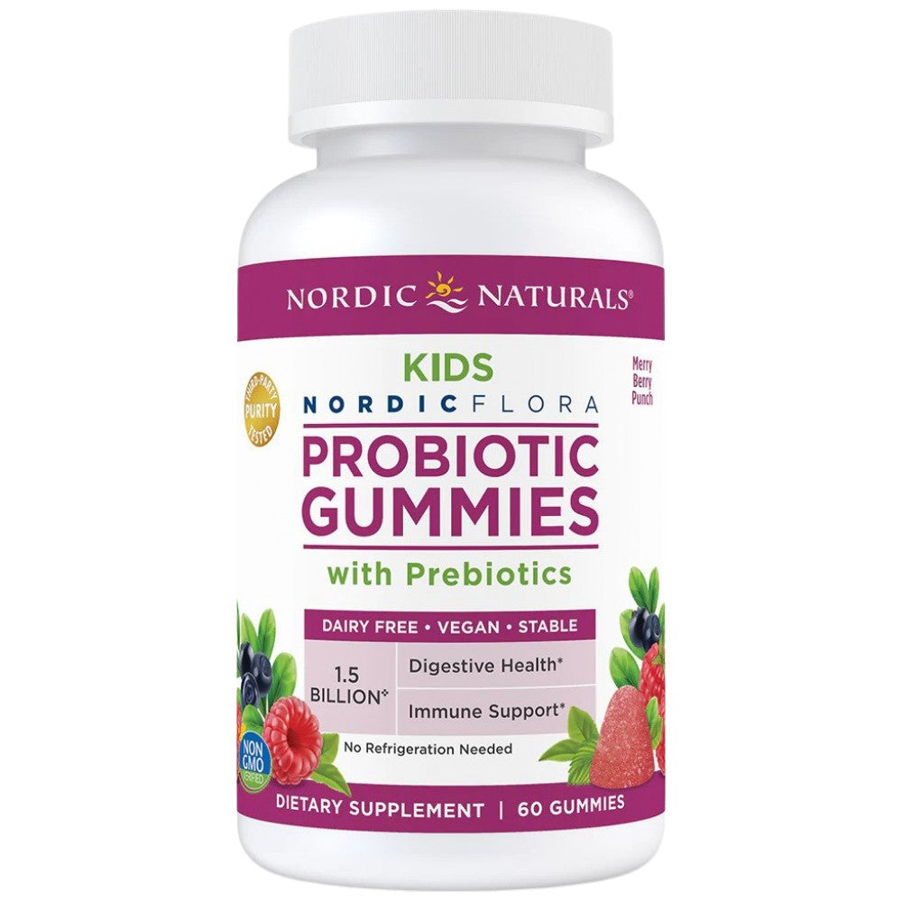 Caramelle gommose probiotiche per bambini | 1,5 miliardi di cellule attive - 60 caramelle gommose