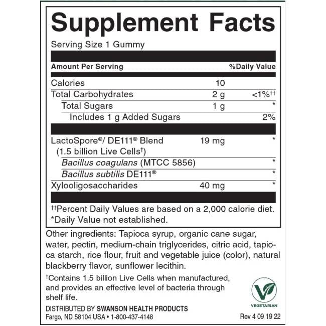 Caramelle gommose probiotiche + prebiotiche - 60 caramelle gommose