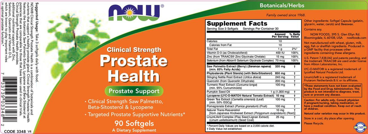 Salute della prostata - 180 capsule di gel