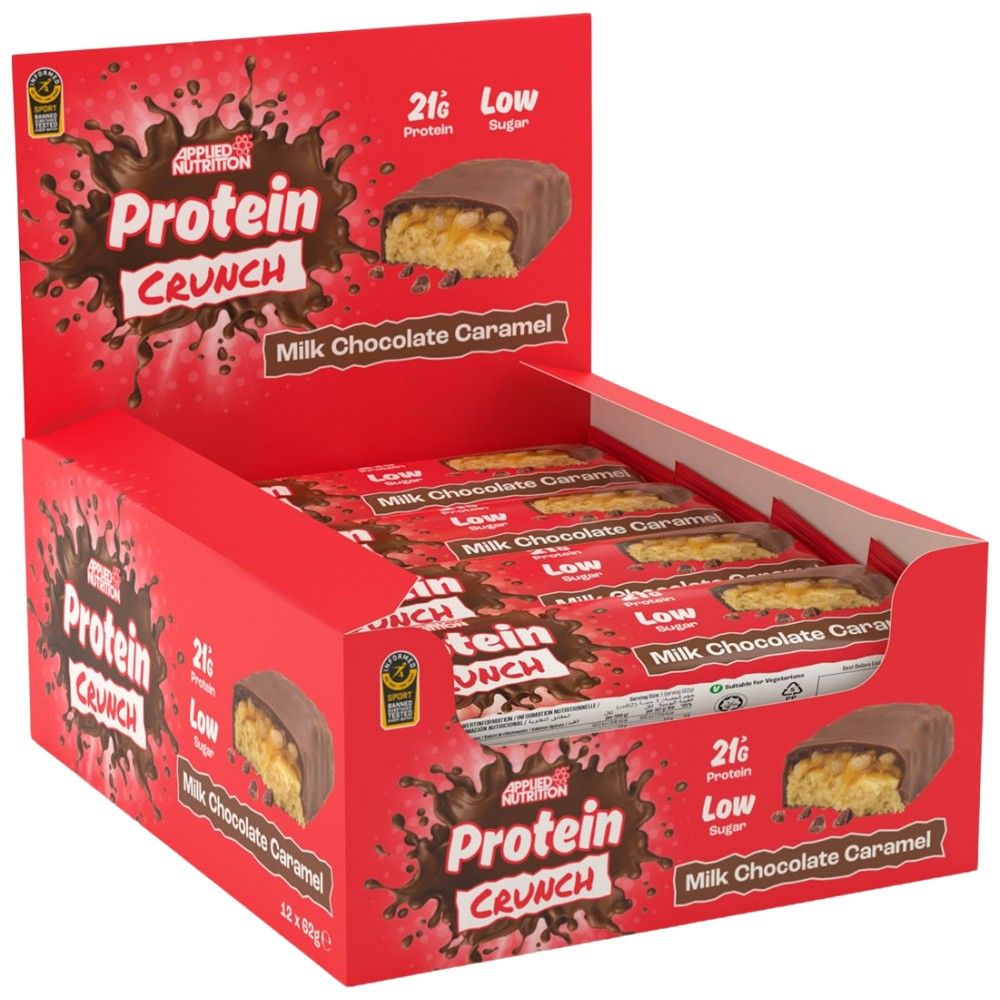 Barra di crunch proteica applicata - 12 x 65 grammi
