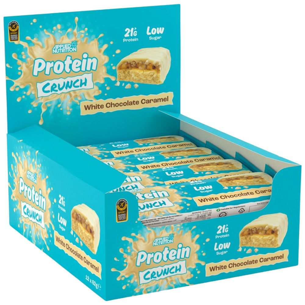 Barra di crunch proteica applicata - 12 x 65 grammi