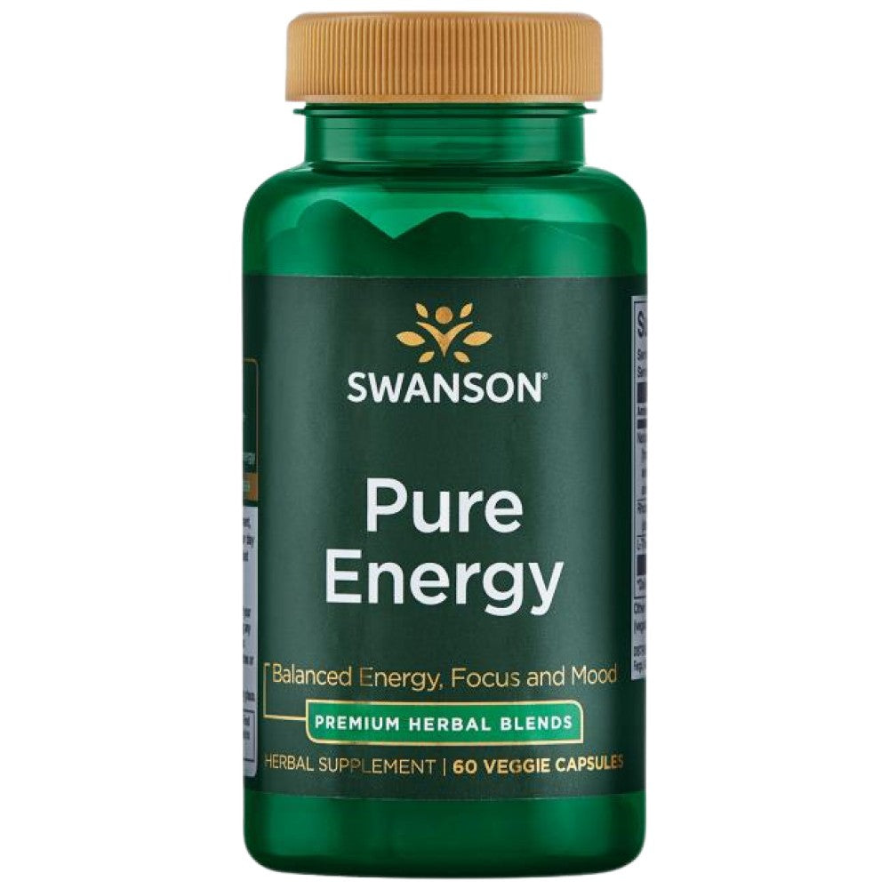 Energia pura | Caffeina Naturale, Rodiola e L-Teanina 60 capsule