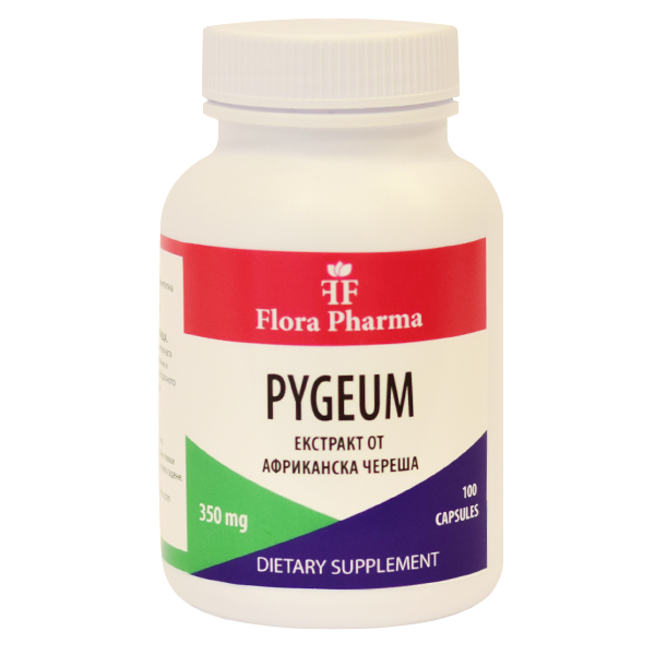 Pygeum 1400 mg /100 capsule, 25 dosi/ FLORA FARMA