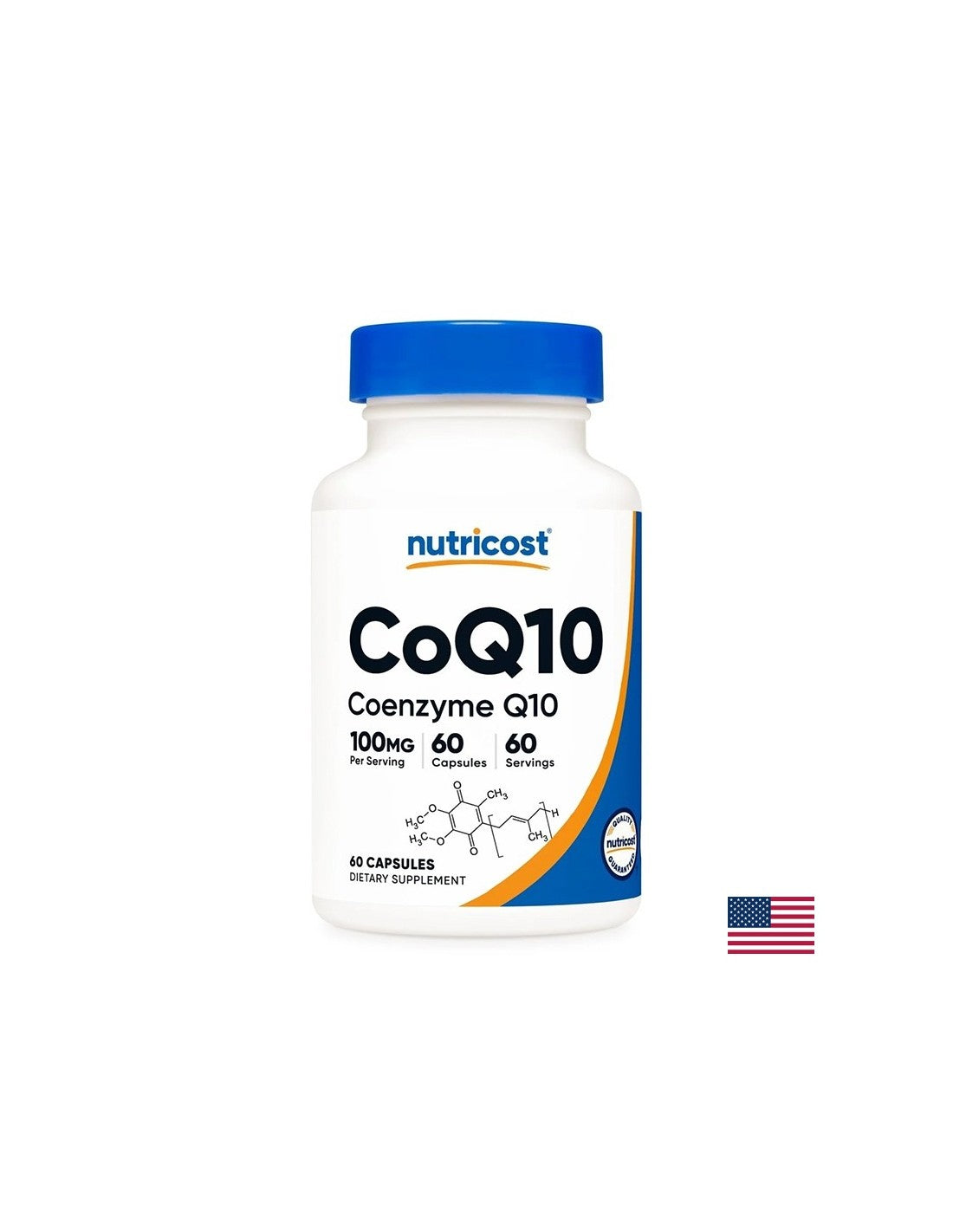 Un potente antiossidante per un cuore sano - Coenzima Q10, 100 mg x 60 capsule