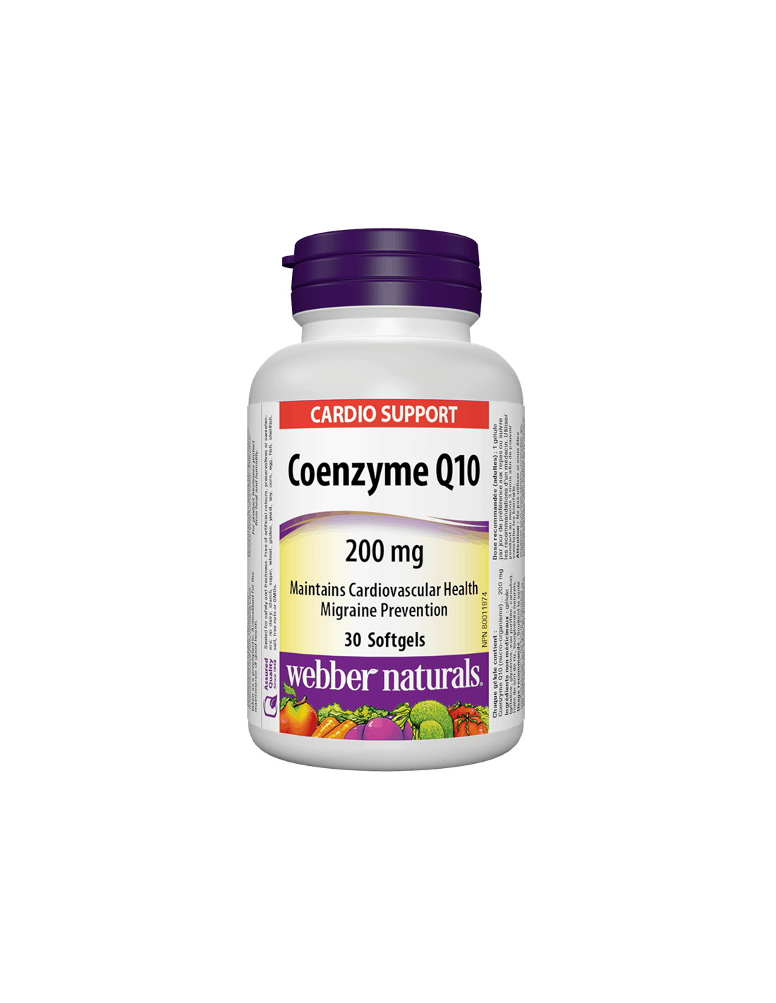 Salute ed energia del cuore - Coenzima Q10, 200 mg x 30 capsule softgel