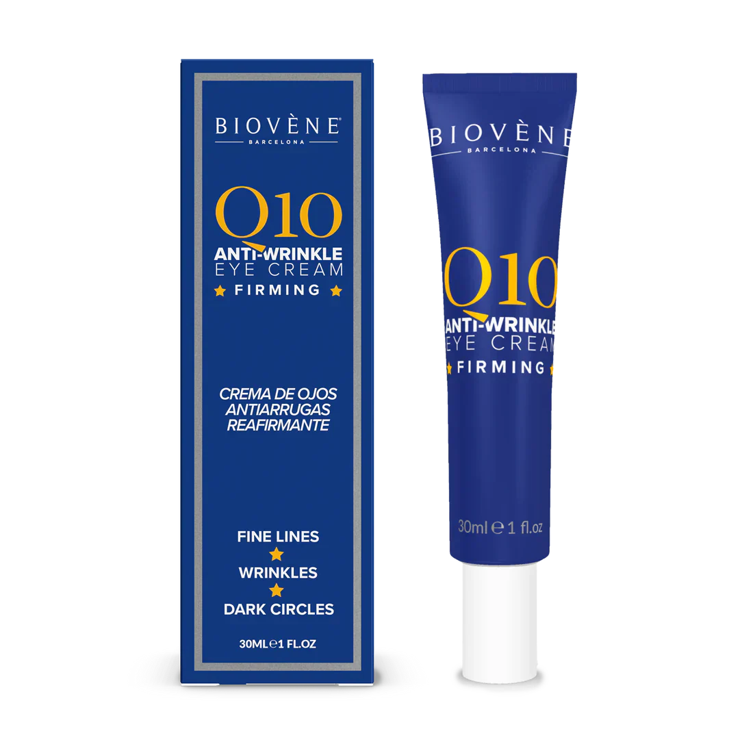 Crema contorno occhi antirughe con Q10 - 30 ml
