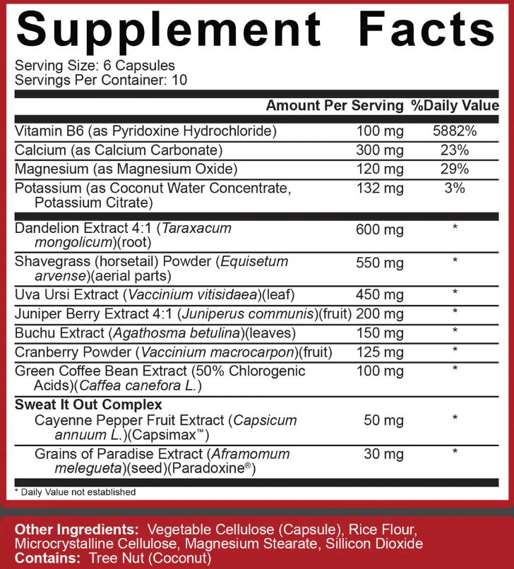 Stage Ready Diuretic - 60 капсули - Feel You