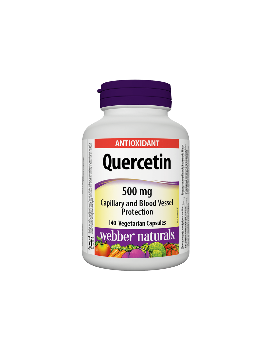 Quercetina/Quercetina 500 mg, 140 capsule