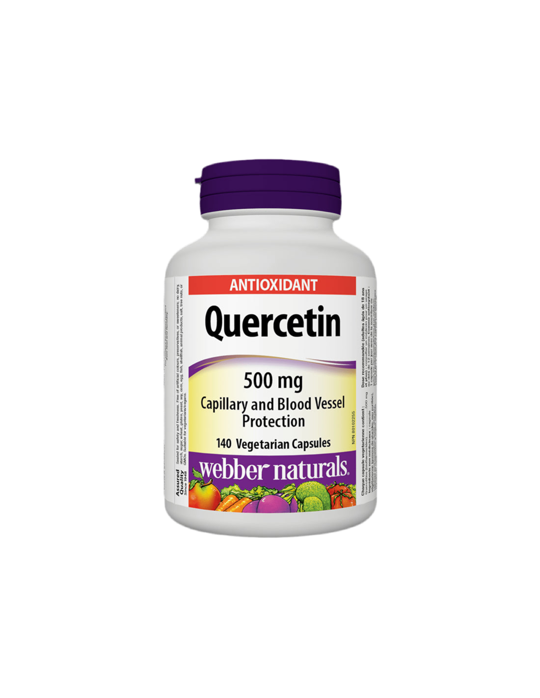 Quercetina/Quercetina 500 mg, 140 capsule