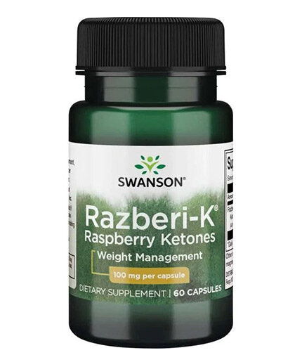 Razberi-K 100 mg | Chetoni di lampone - 60 capsule
