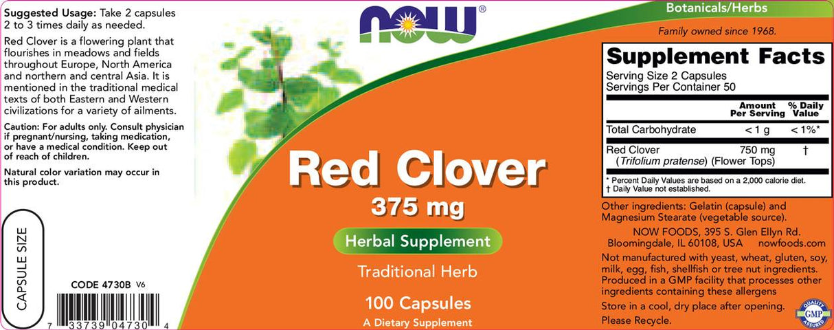 Trifoglio rosso 375 mg - 100 capsule