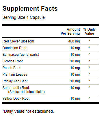 Combinazione di trifoglio rosso 540 mg - 100 capsule