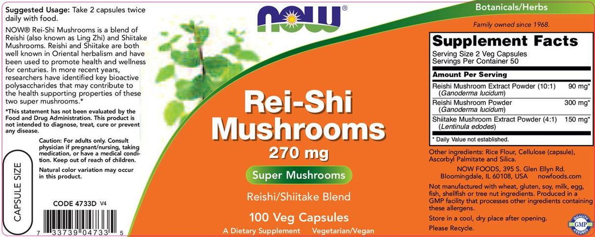 Funghi Rei-Shi - 100 capsule