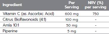 Rinnova la vitamina C con bioflavonoidi di agrumi - 60 Compresse