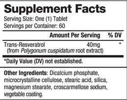 Resveratrolo 40 mg/60 capsule