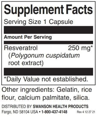 Resveratrolo - Potenza maggiore 250 mg/30 capsule - 0