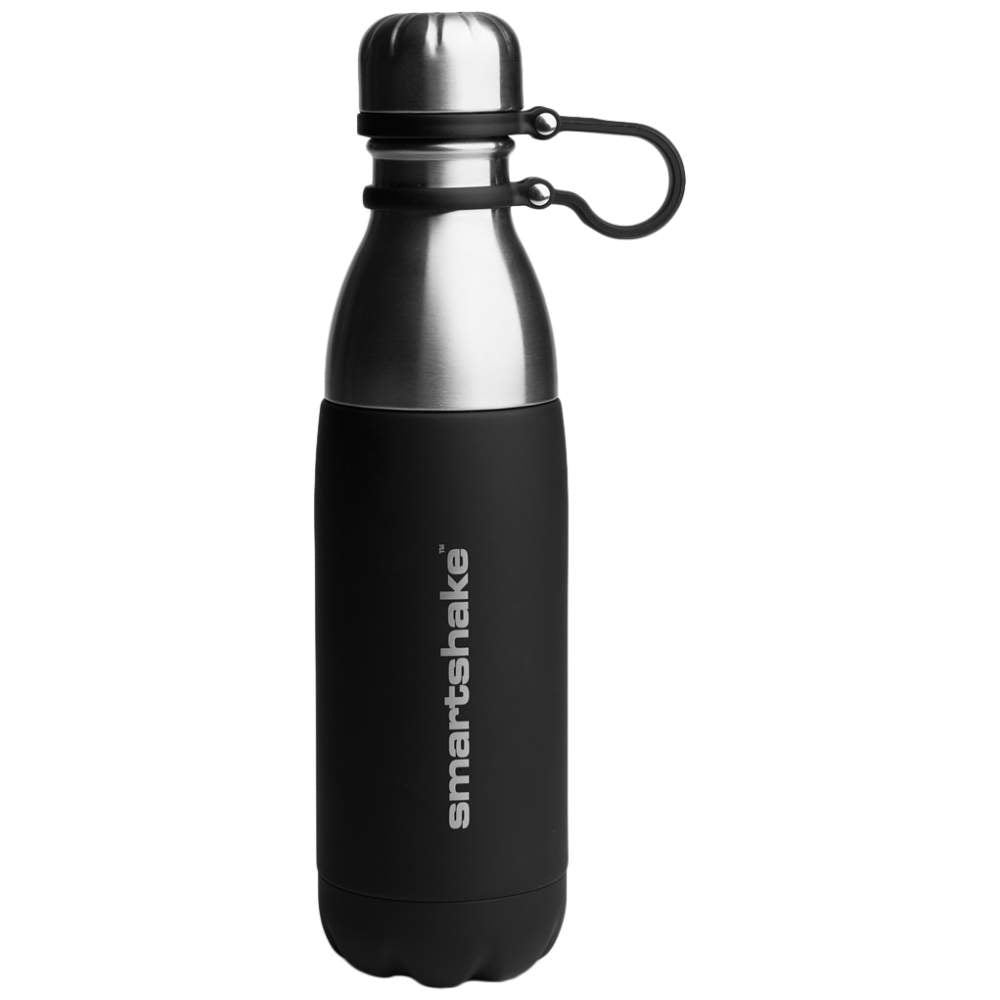 Conserva Bottiglia Acciaio/Nero-Argento 500 ml