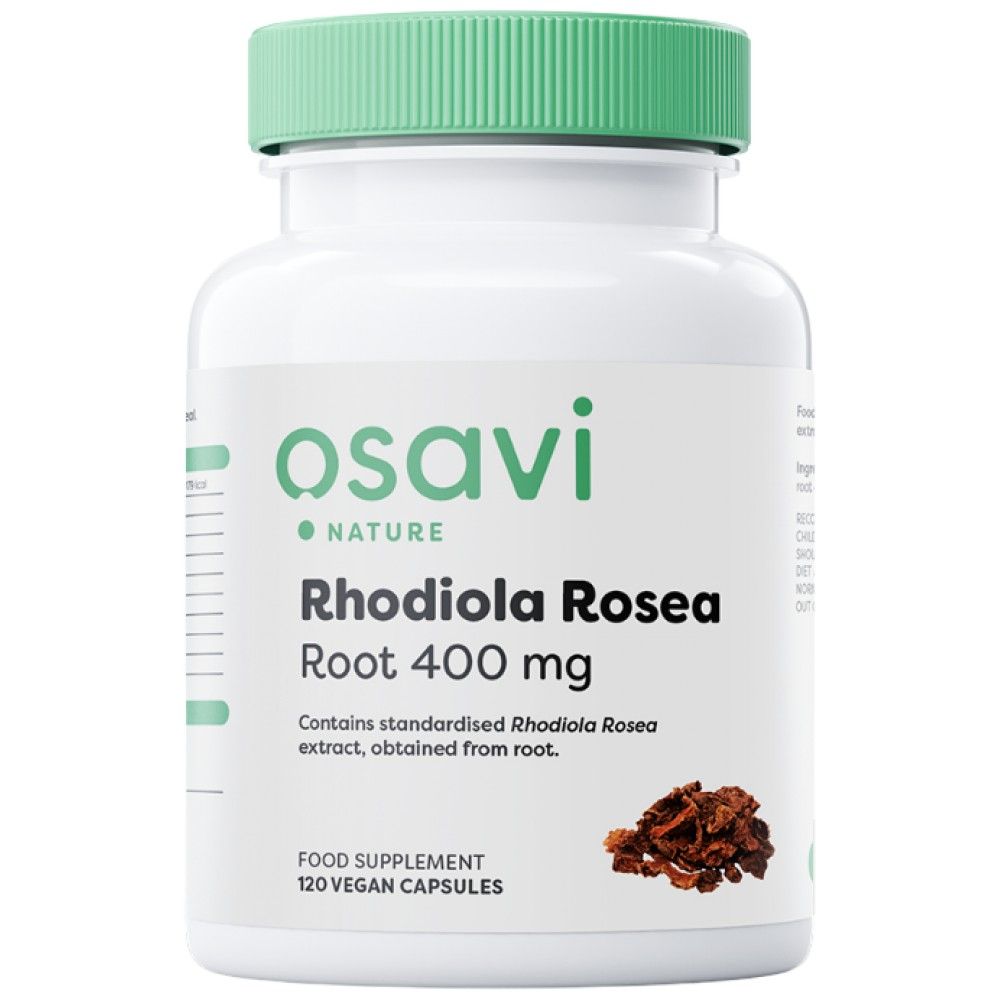 Radice di Rhodiola Rosea 400 mg - 120 capsule