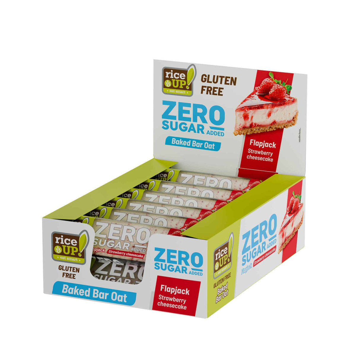RisoUP! ZERO ZUCCHERO - Barretta Flapjack - 12 x 70g