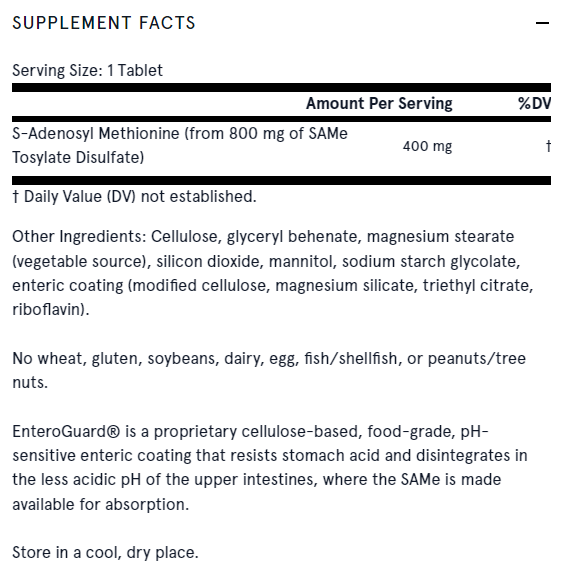 SAM-e 400 mg - 30 Compresse