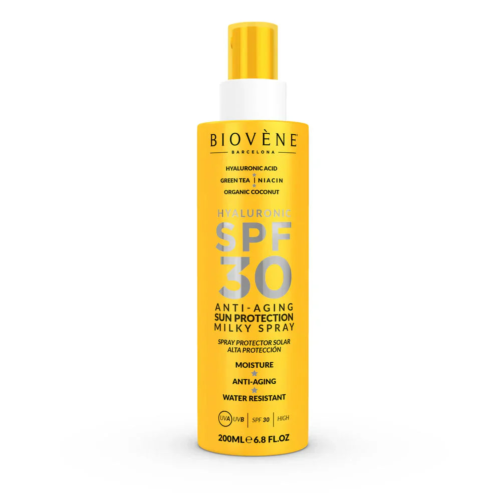 Crema solare viso e corpo SPF 30 con acido ialuronico antietà - 200 ml