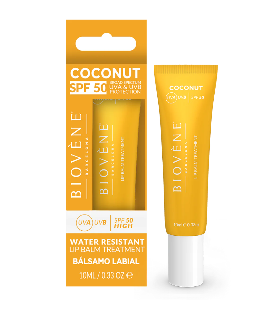 Balsamo labbra protezione solare al cocco SPF 50 - 10 ml