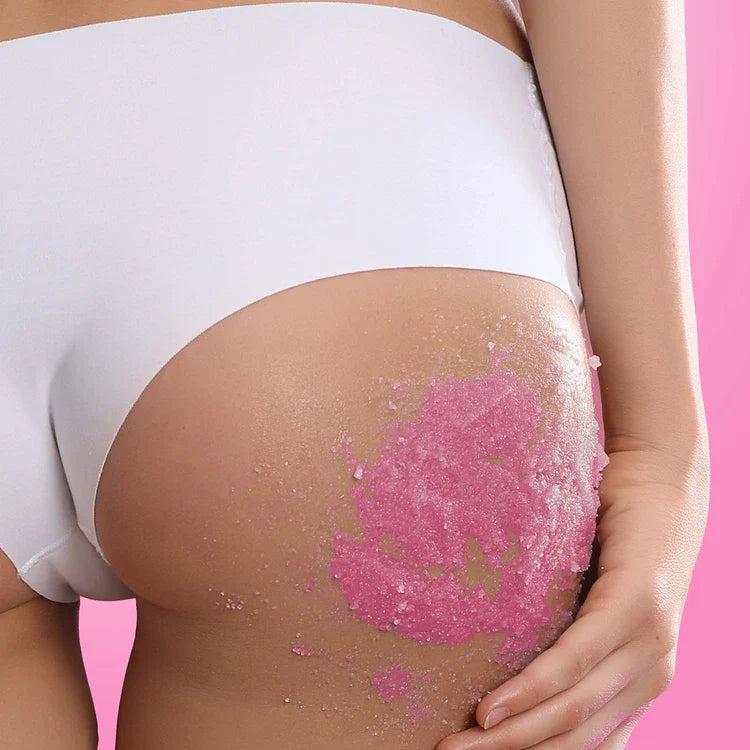 Scrub al bagliore alla fragola per rivitalizzare e rinnovare la pelle 200 g